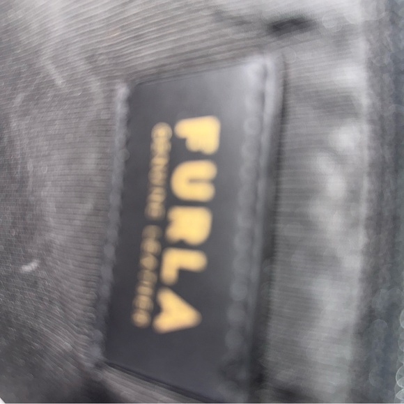 Furla Black and Tan Women's Handbag - Picture 8 of 8